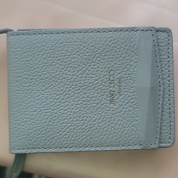 Jimmy Choo Limited Edition 2024 Holiday Gift Bag Playing Card Holder Bag Gray - Picture 3 of 6